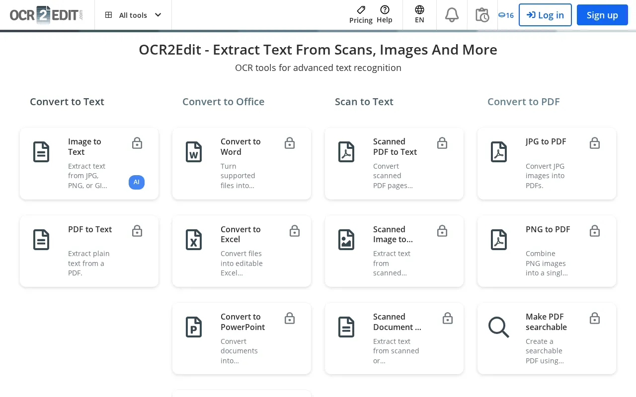 Ocr2Edit — preview screenshot