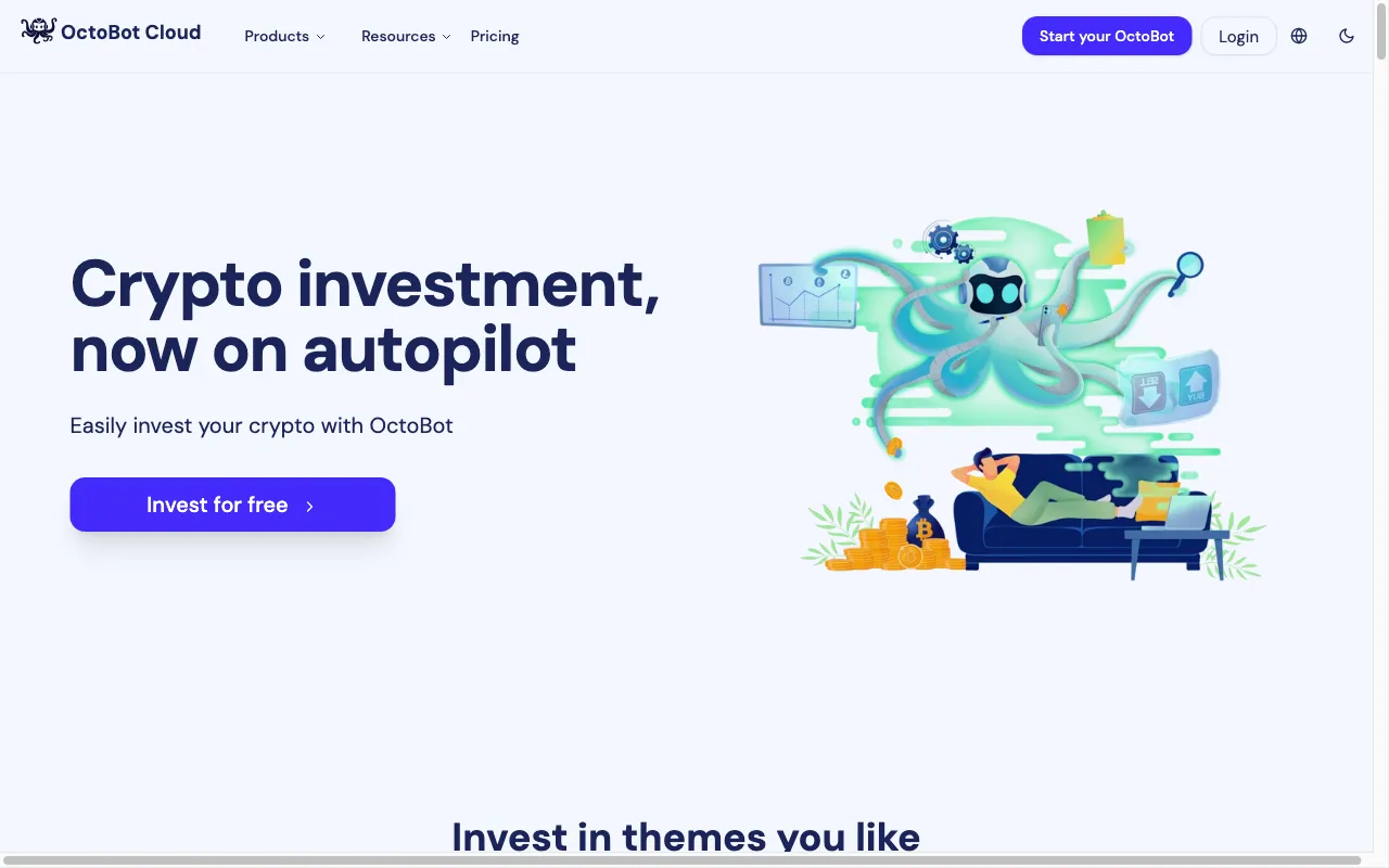 OctoBot — preview screenshot
