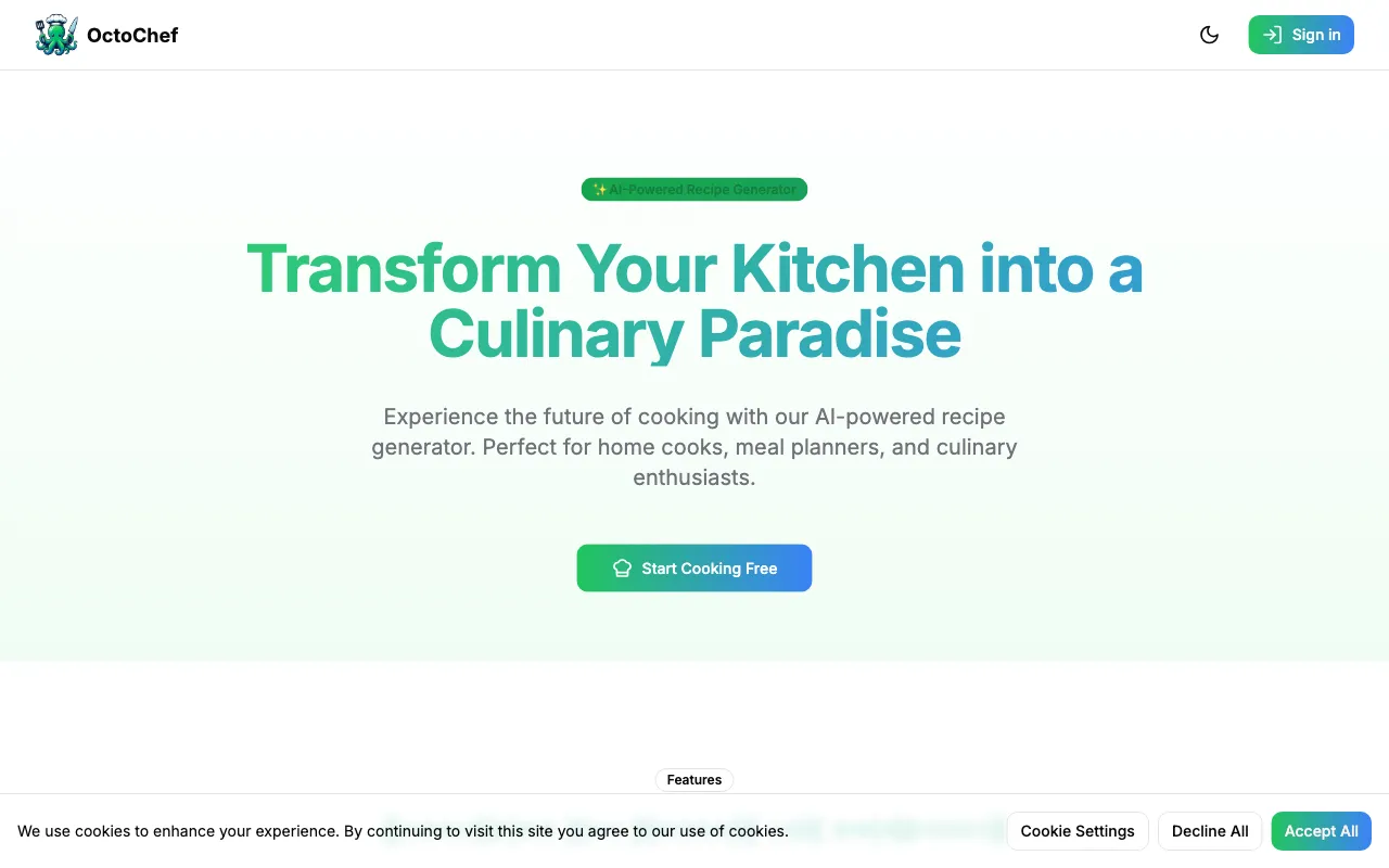 OctoChef — preview screenshot