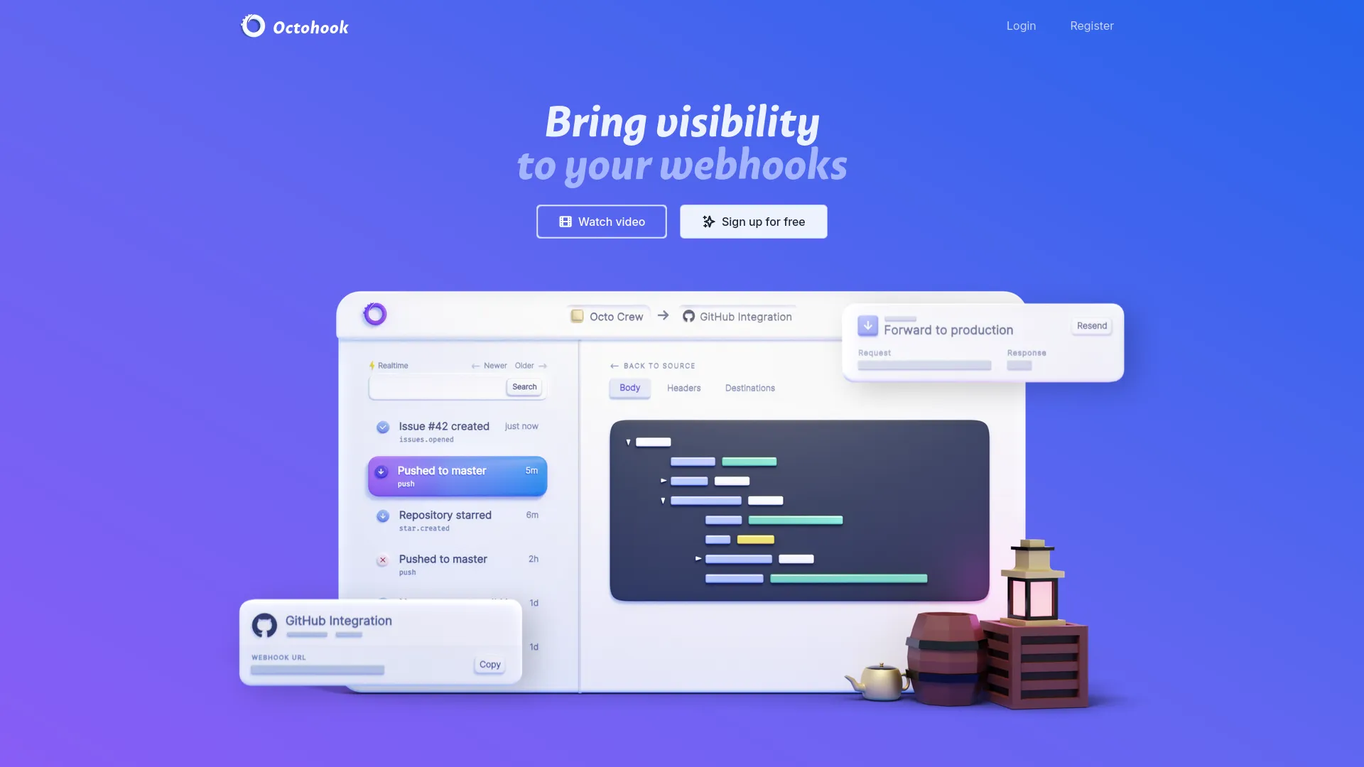 Octohook — preview screenshot