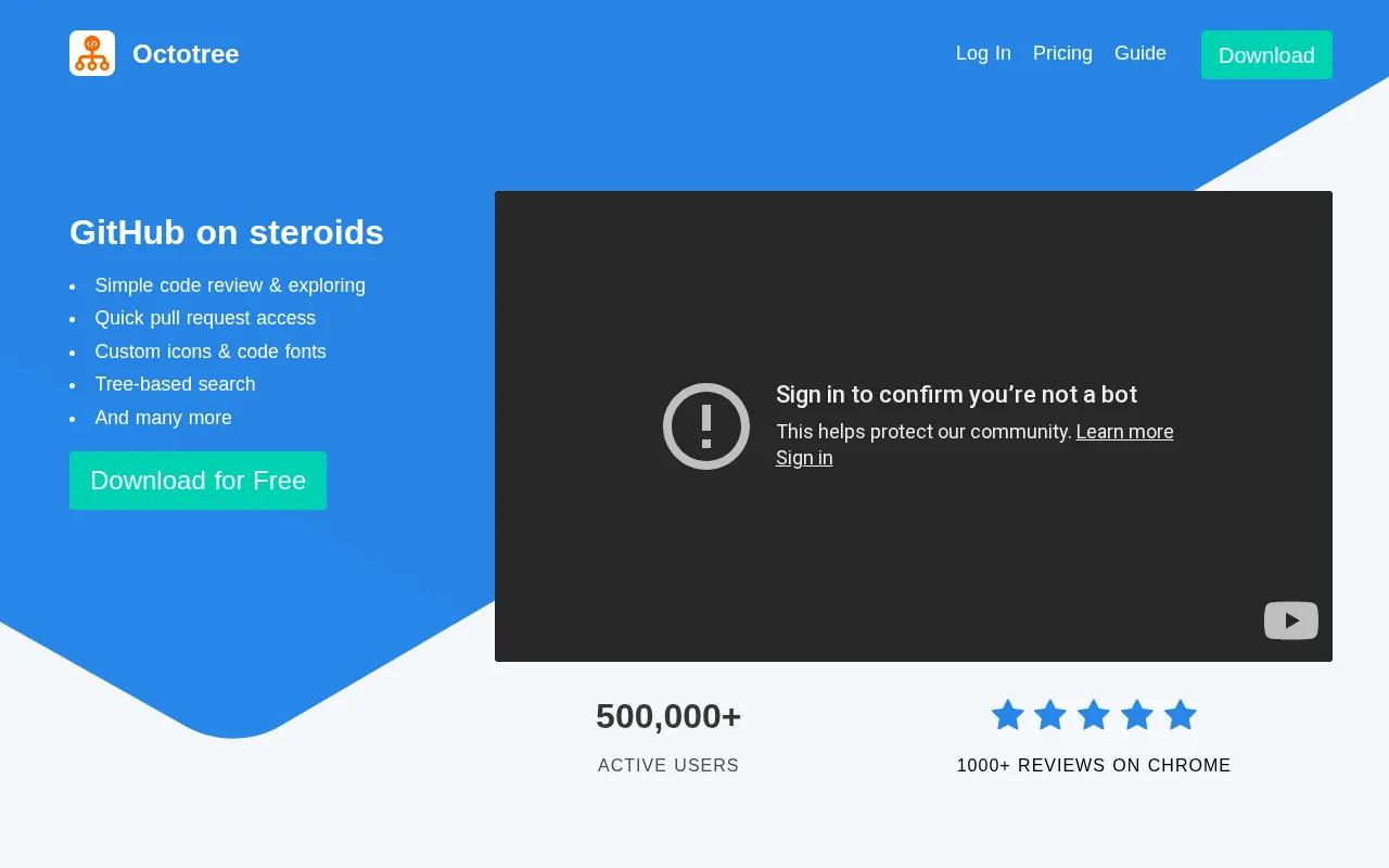 Octotree — preview screenshot