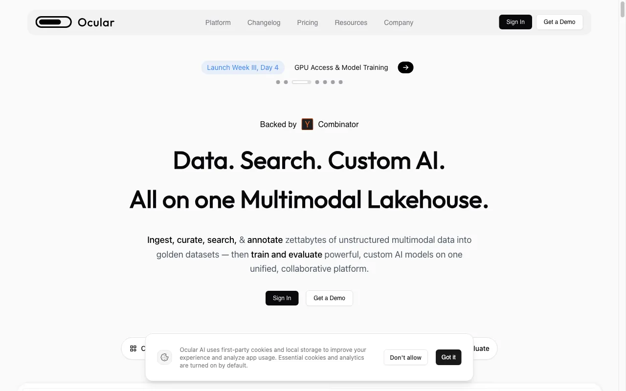 Ocular AI — preview screenshot