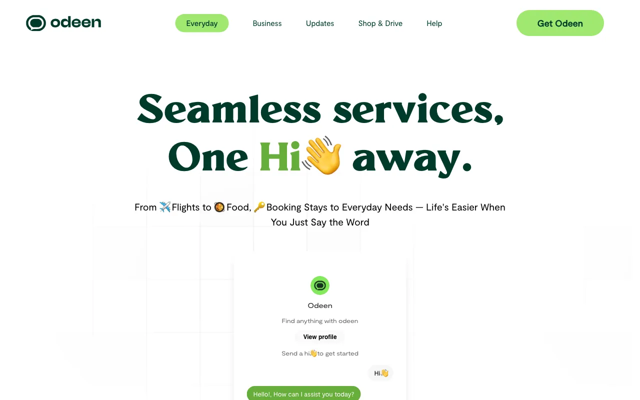 Odeen — preview screenshot