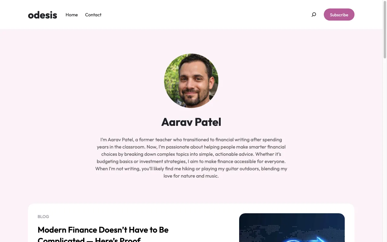 ODESIS — preview screenshot