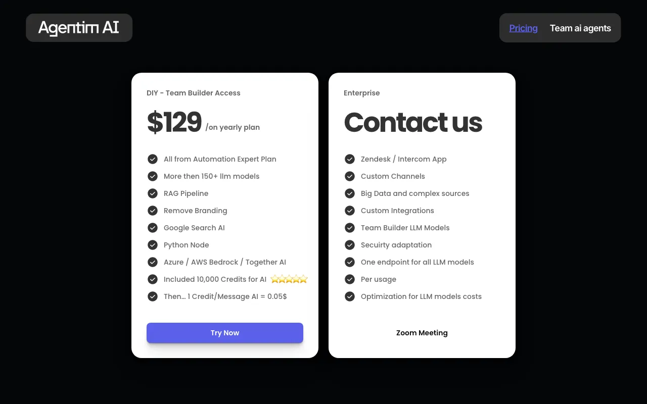Officely AI — pricing page