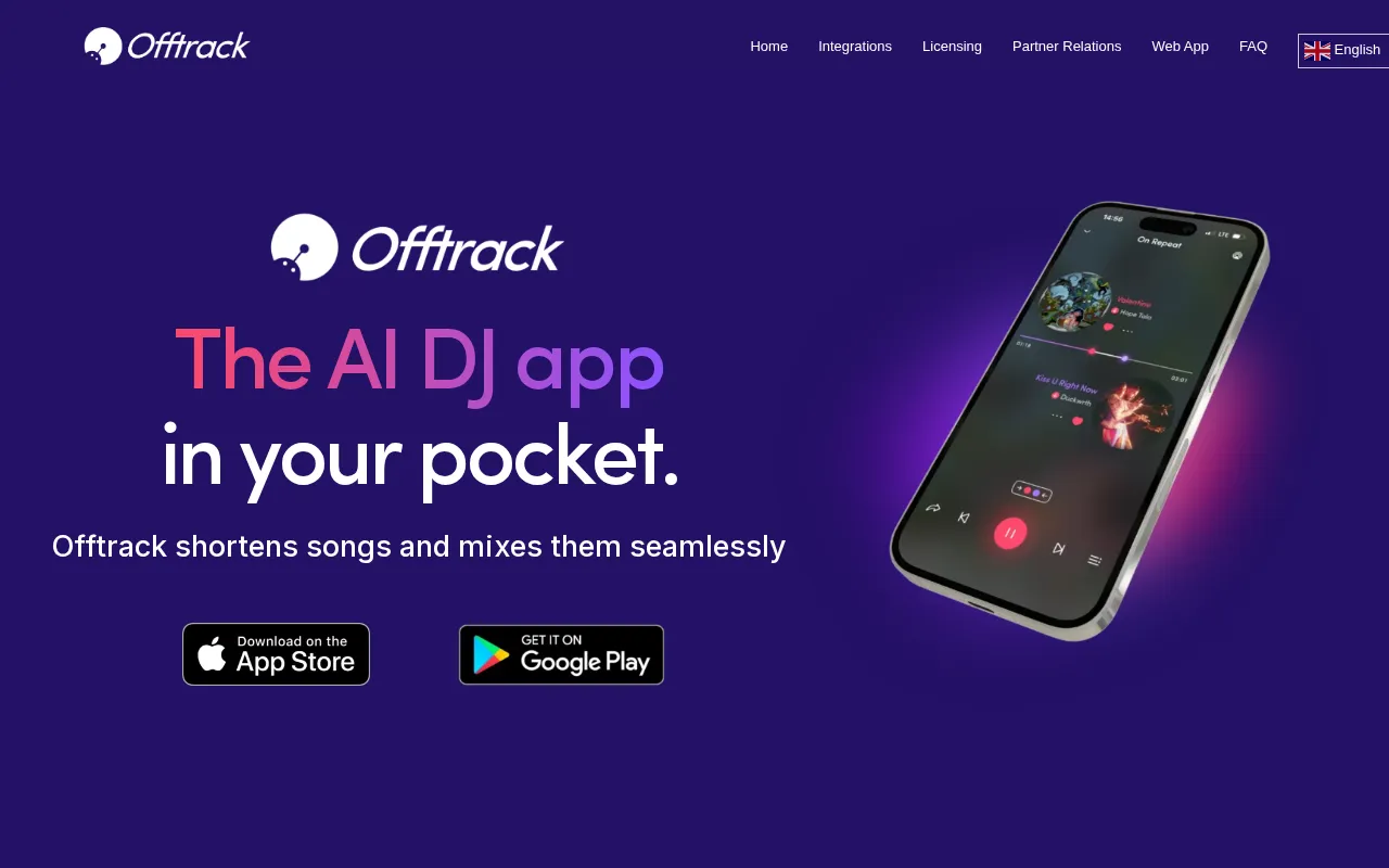 Offtrack — preview screenshot