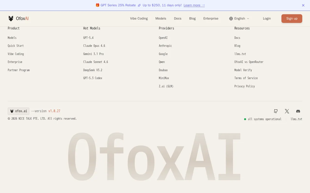 OfoxAI — preview screenshot