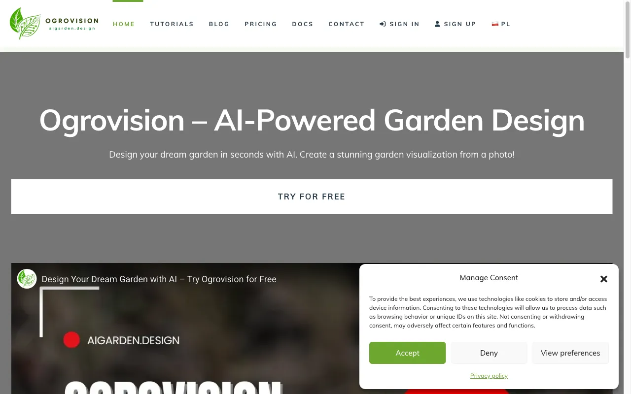 Ogrovision — preview screenshot