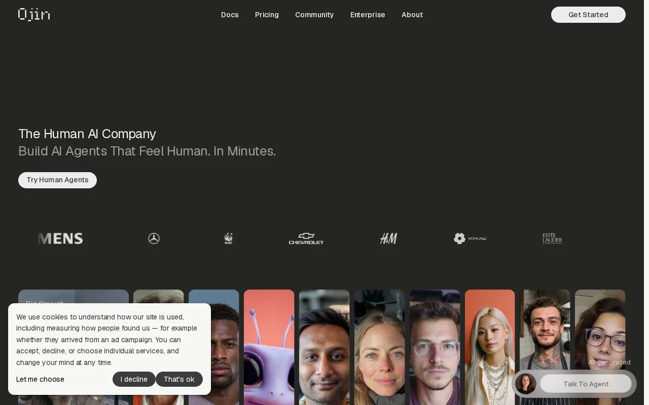 Ojin — preview screenshot