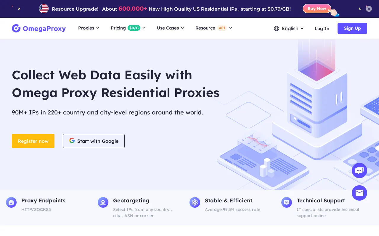 Omegaproxy — preview screenshot