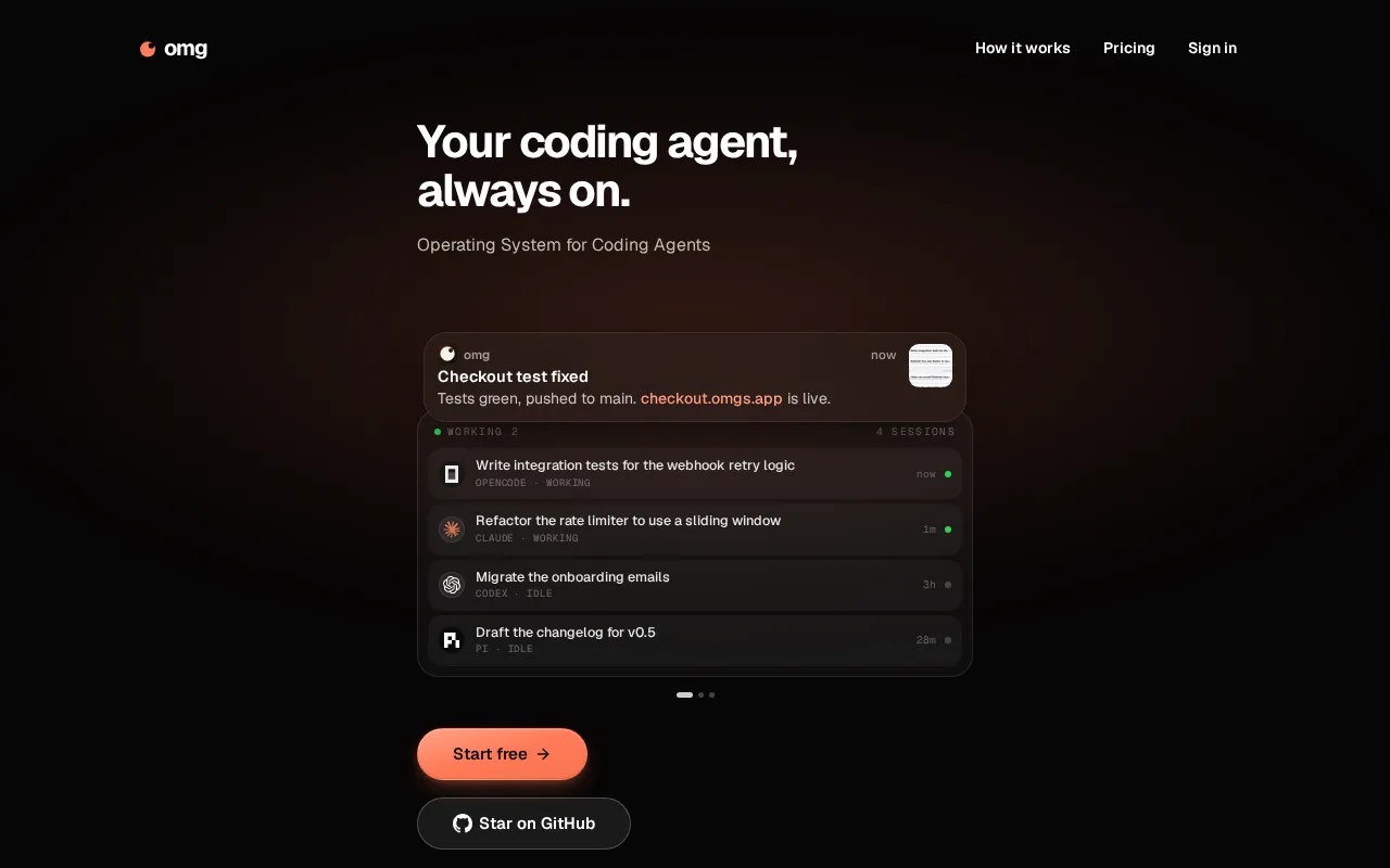 omg.dev — preview screenshot