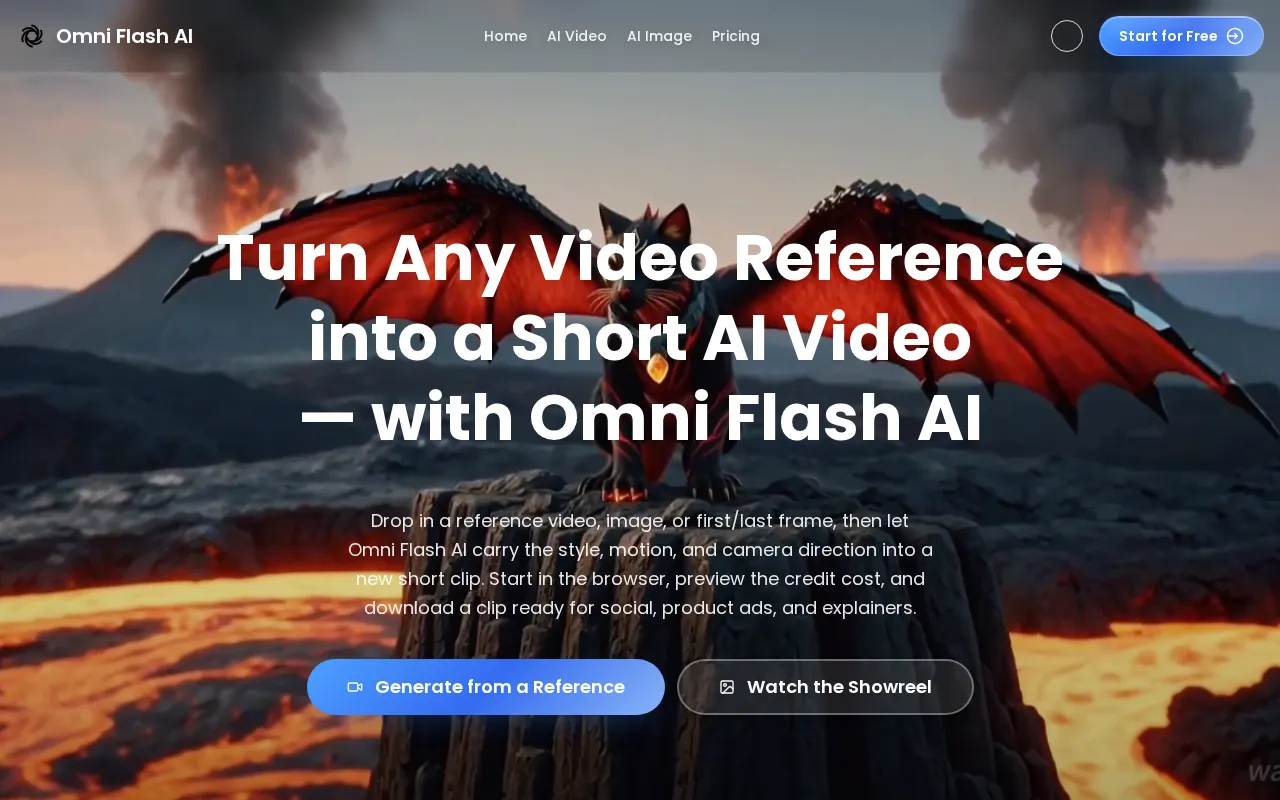 Omni Flash AI — preview screenshot