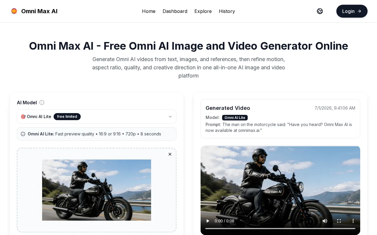 Omni Max AI — preview screenshot