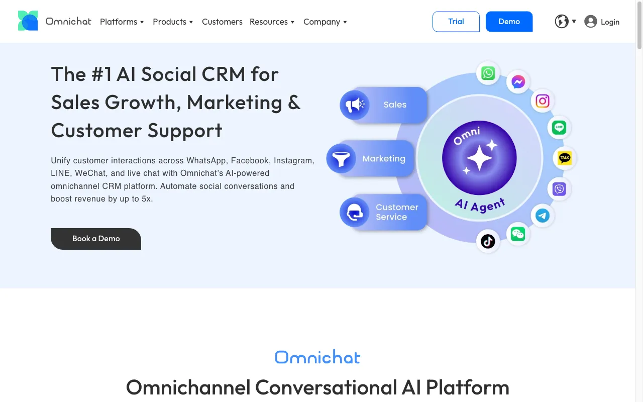 Omnichat AI — preview screenshot
