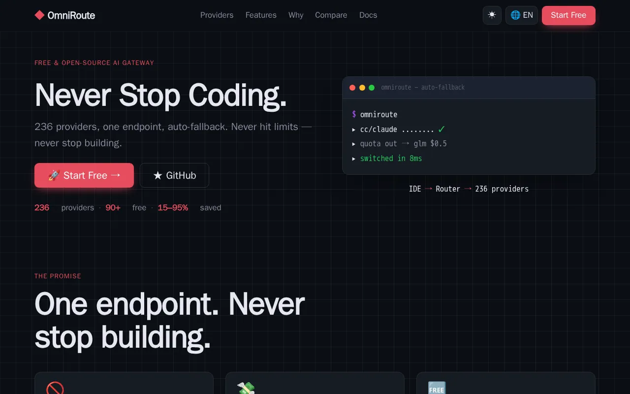 OmniRoute — preview screenshot