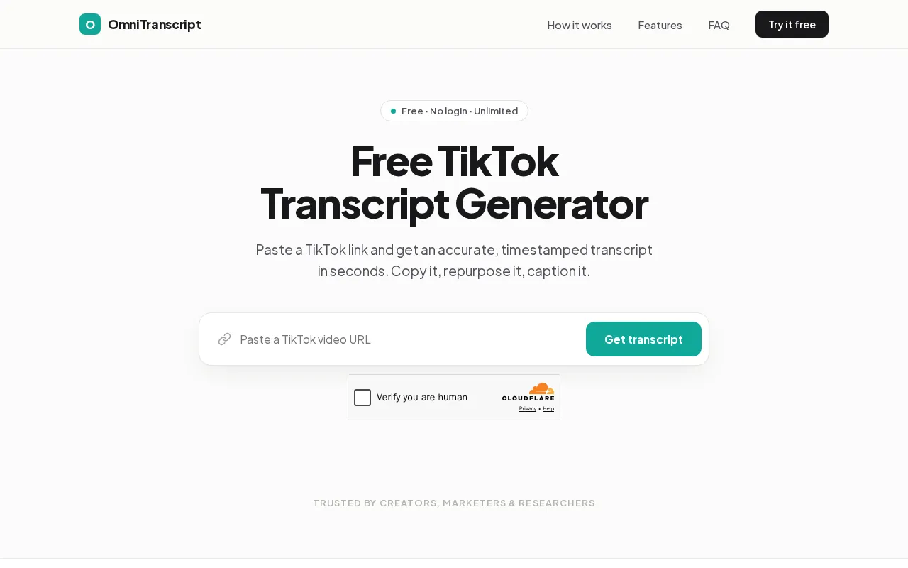 OmniTranscript — preview screenshot