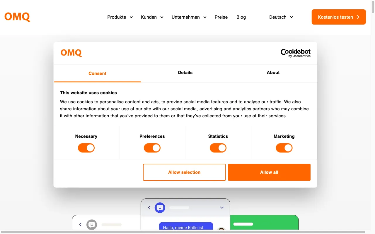 omq.de — preview screenshot
