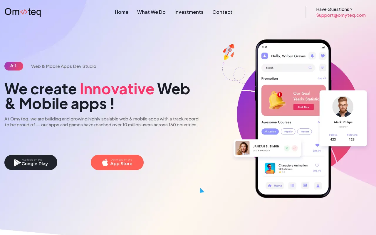 Omyteq — preview screenshot