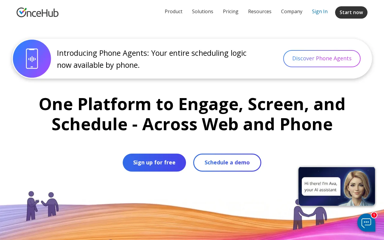 OnceHub — preview screenshot