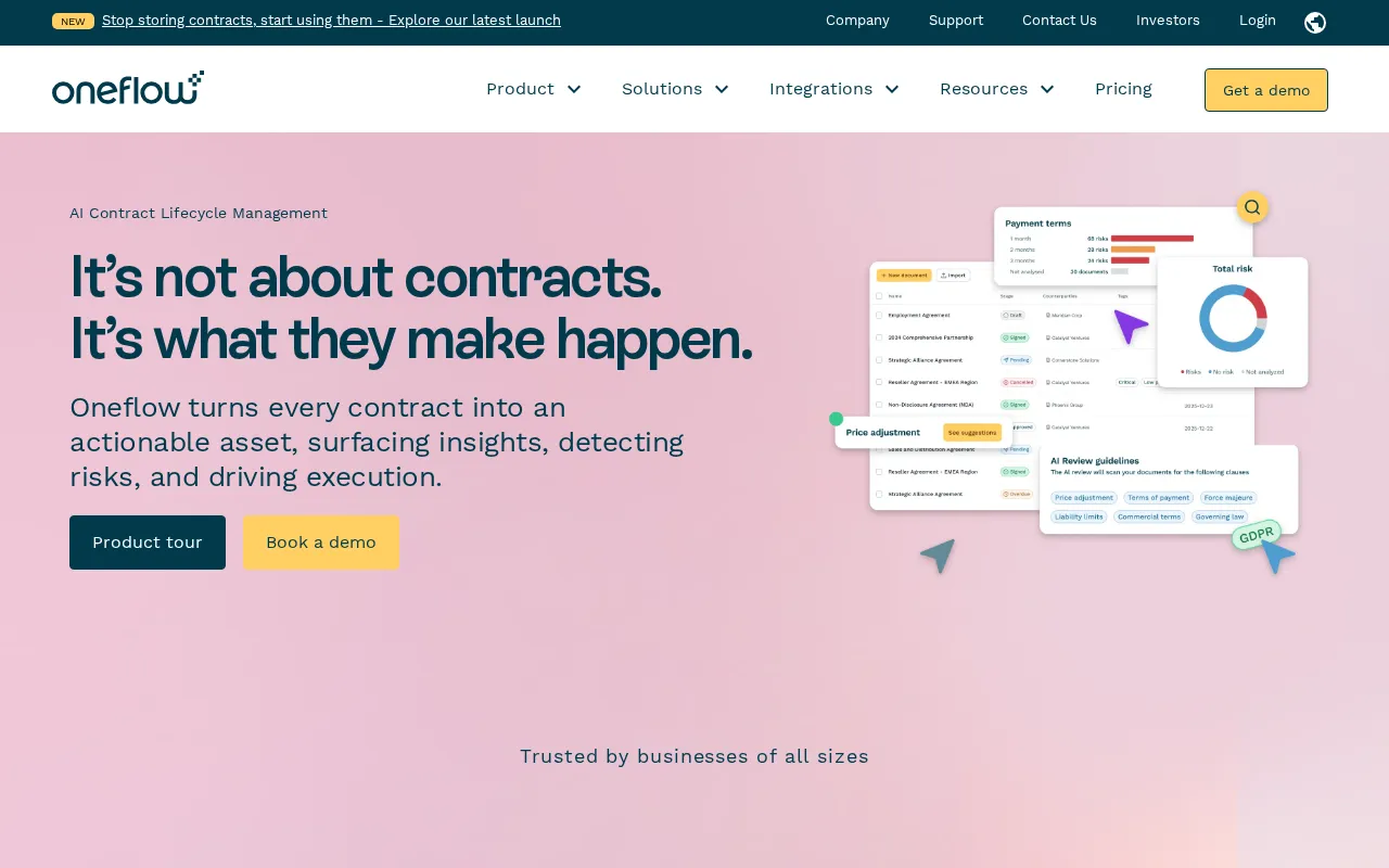 Oneflow — preview screenshot