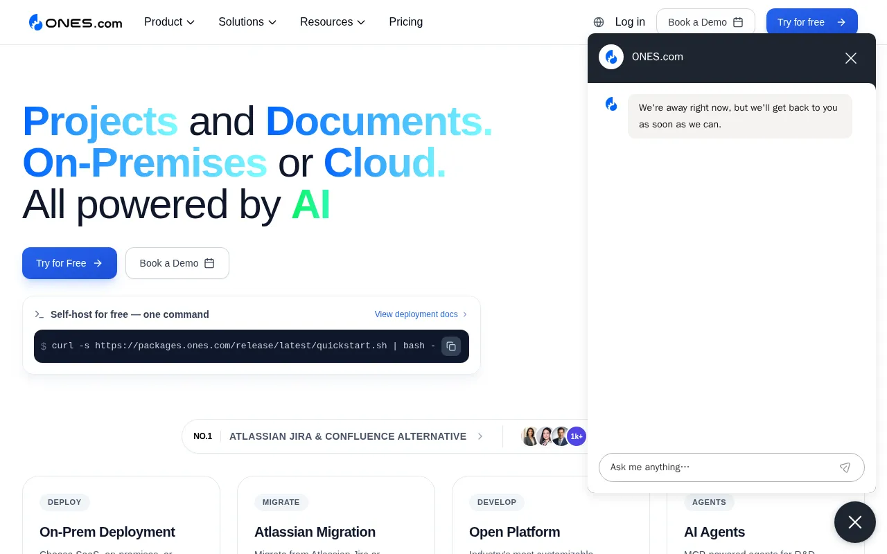 ONES.com — preview screenshot