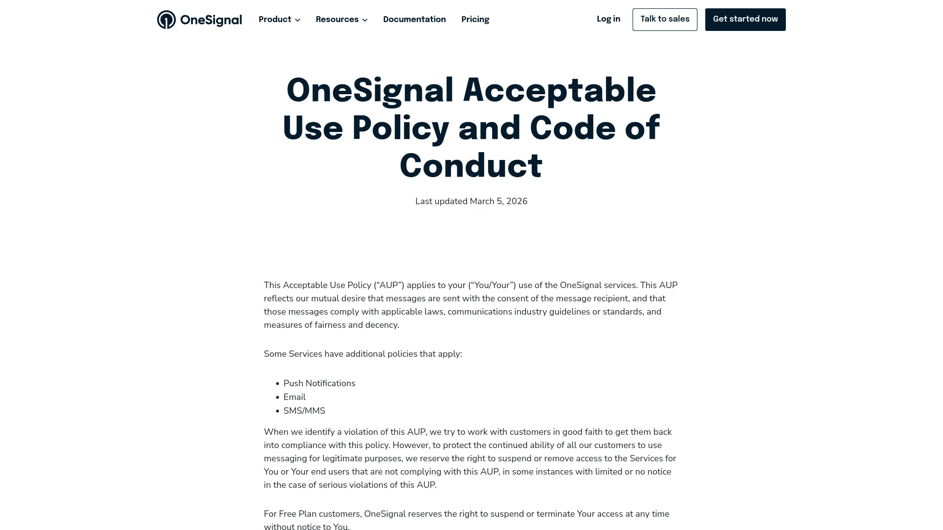 OneSignal — preview screenshot