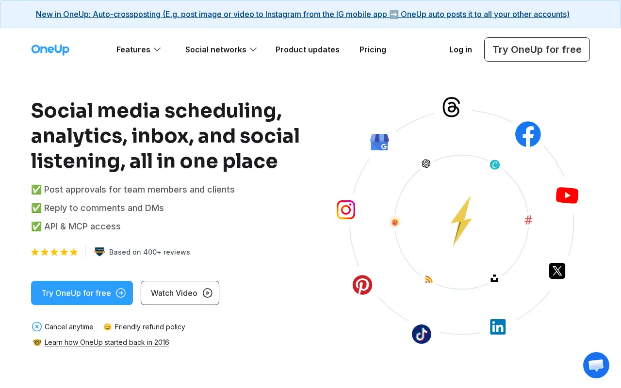 Oneupapp — preview screenshot