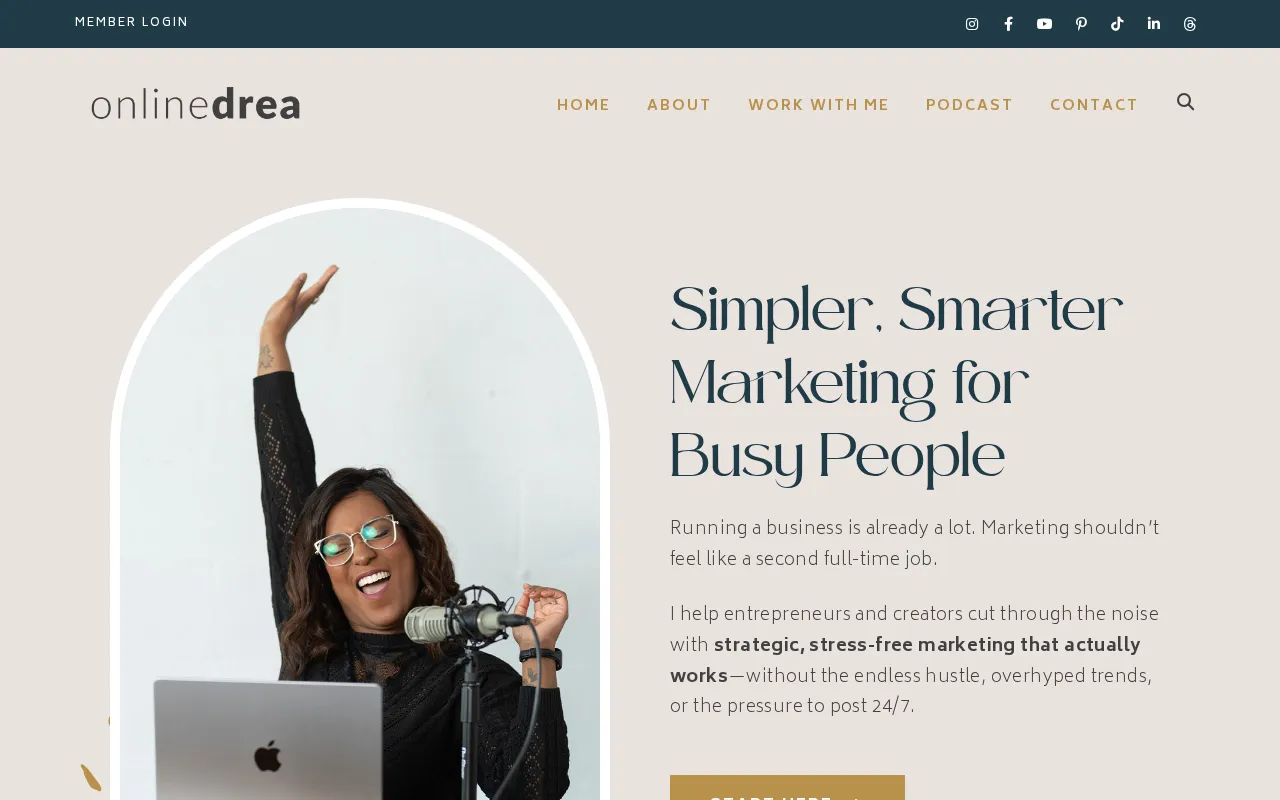 Onlinedrea — preview screenshot