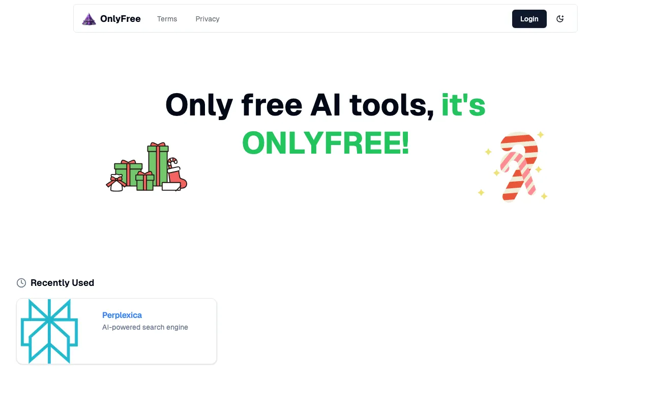 Onlyfree.ai — preview screenshot