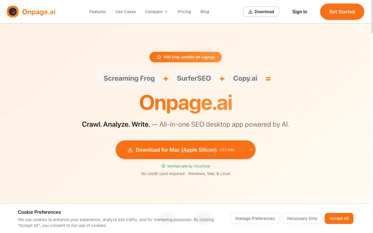 Onpage.ai — preview screenshot