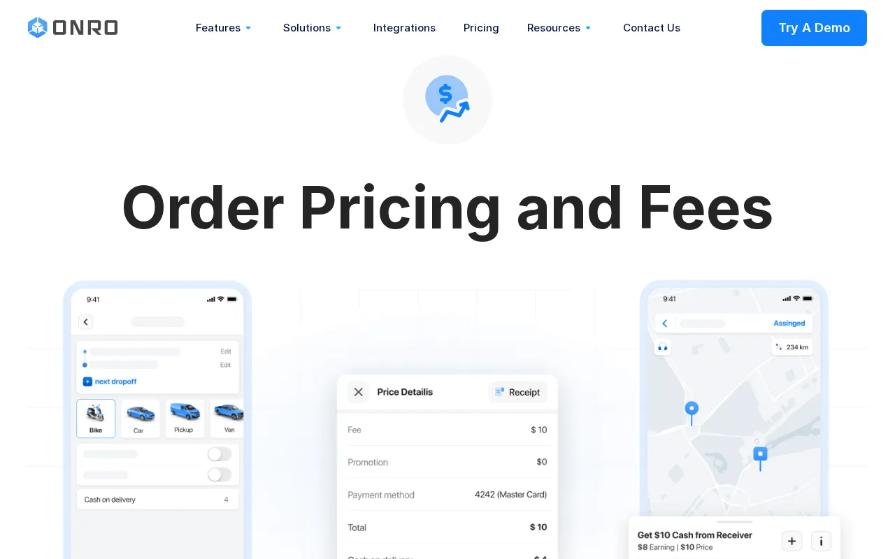 Onro — pricing page