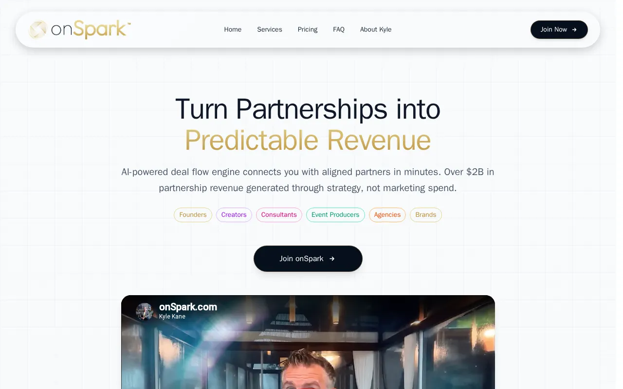 onSpark — pricing page