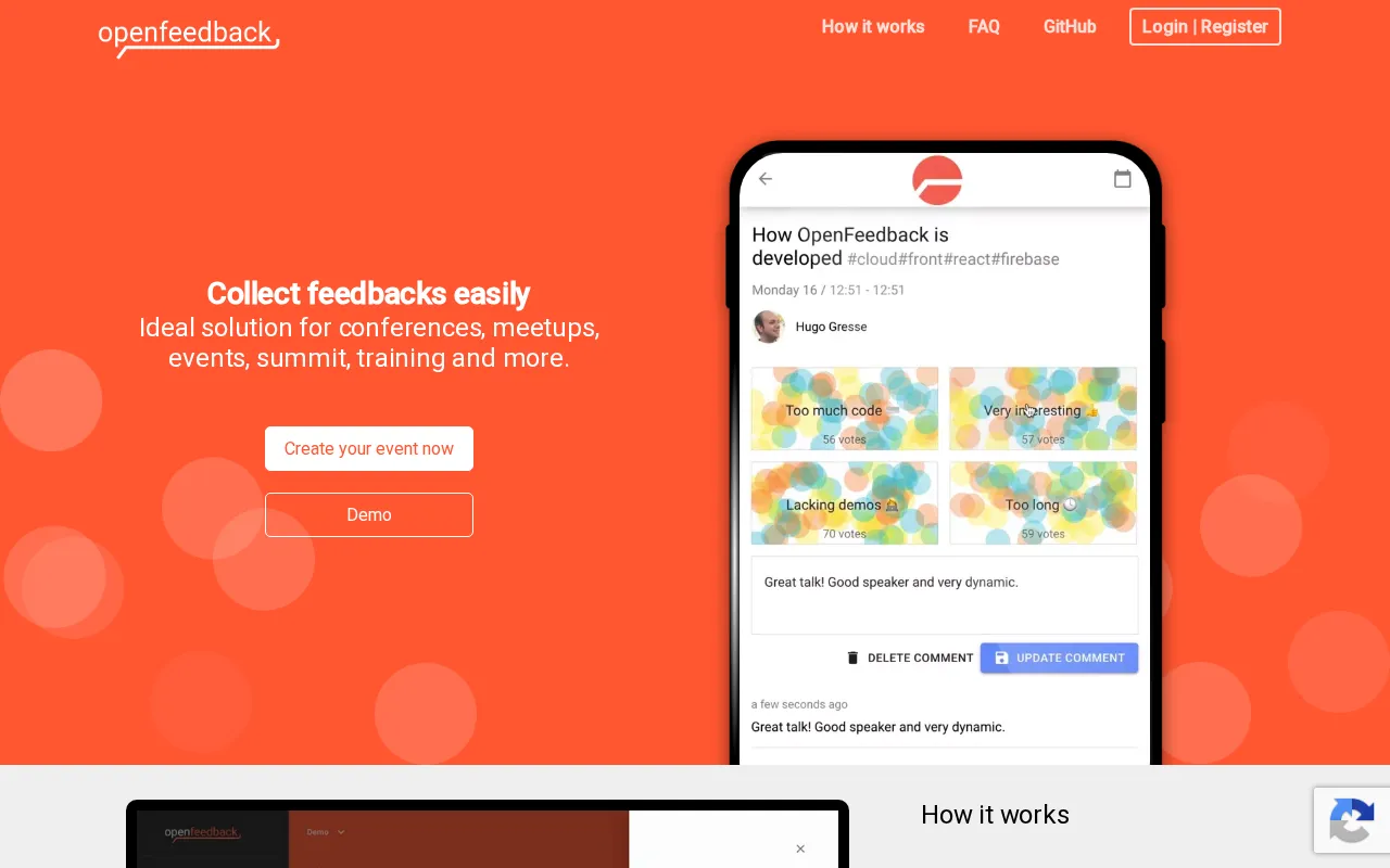Open Feedback — preview screenshot