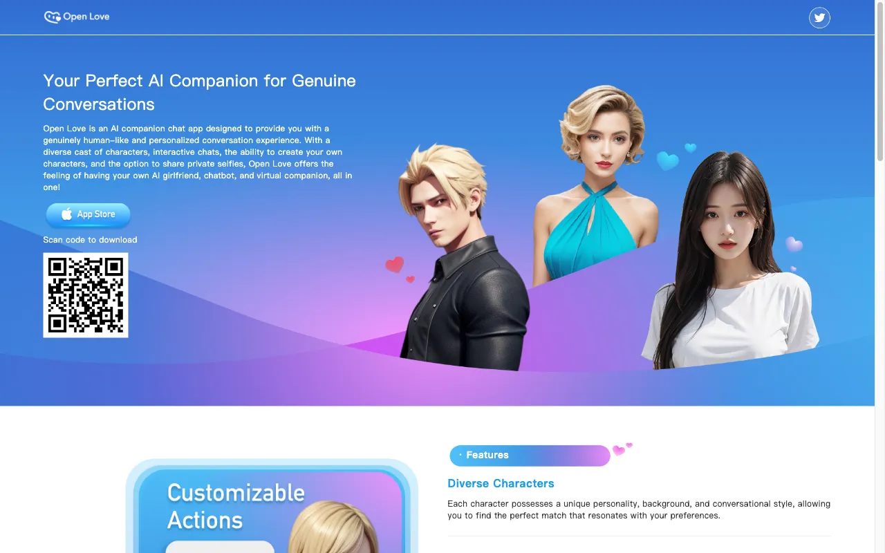 Open Love — preview screenshot