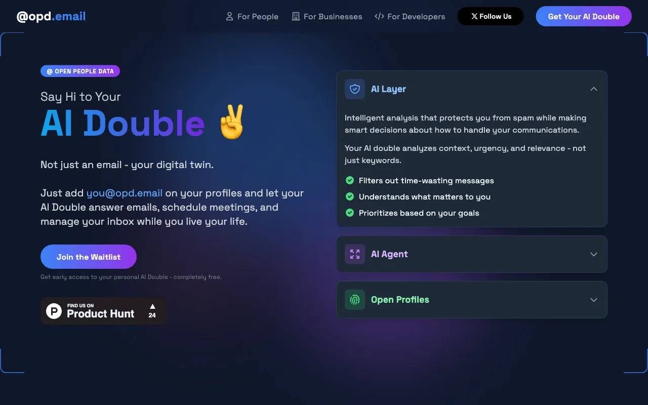 Open People Data — preview screenshot