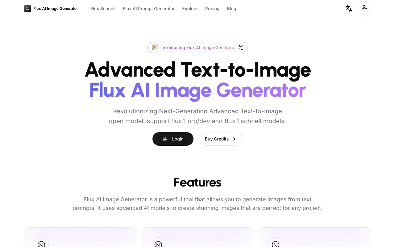 fluxaipro.art — preview screenshot