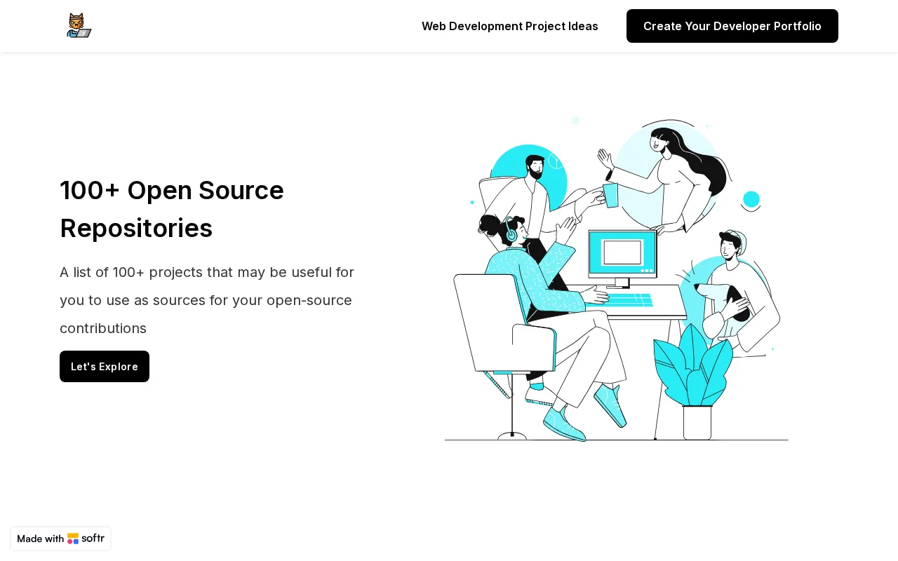 Open Source Repositories — preview screenshot