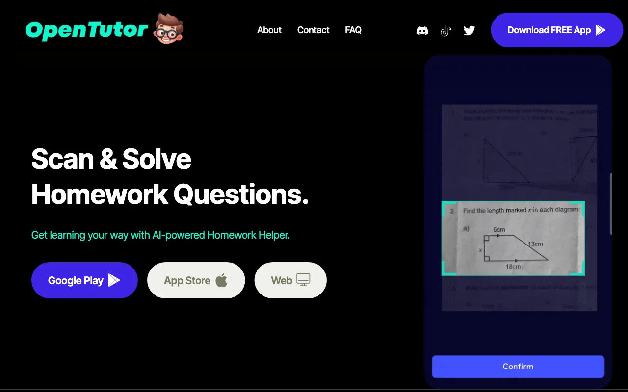 opentutor.app — preview screenshot