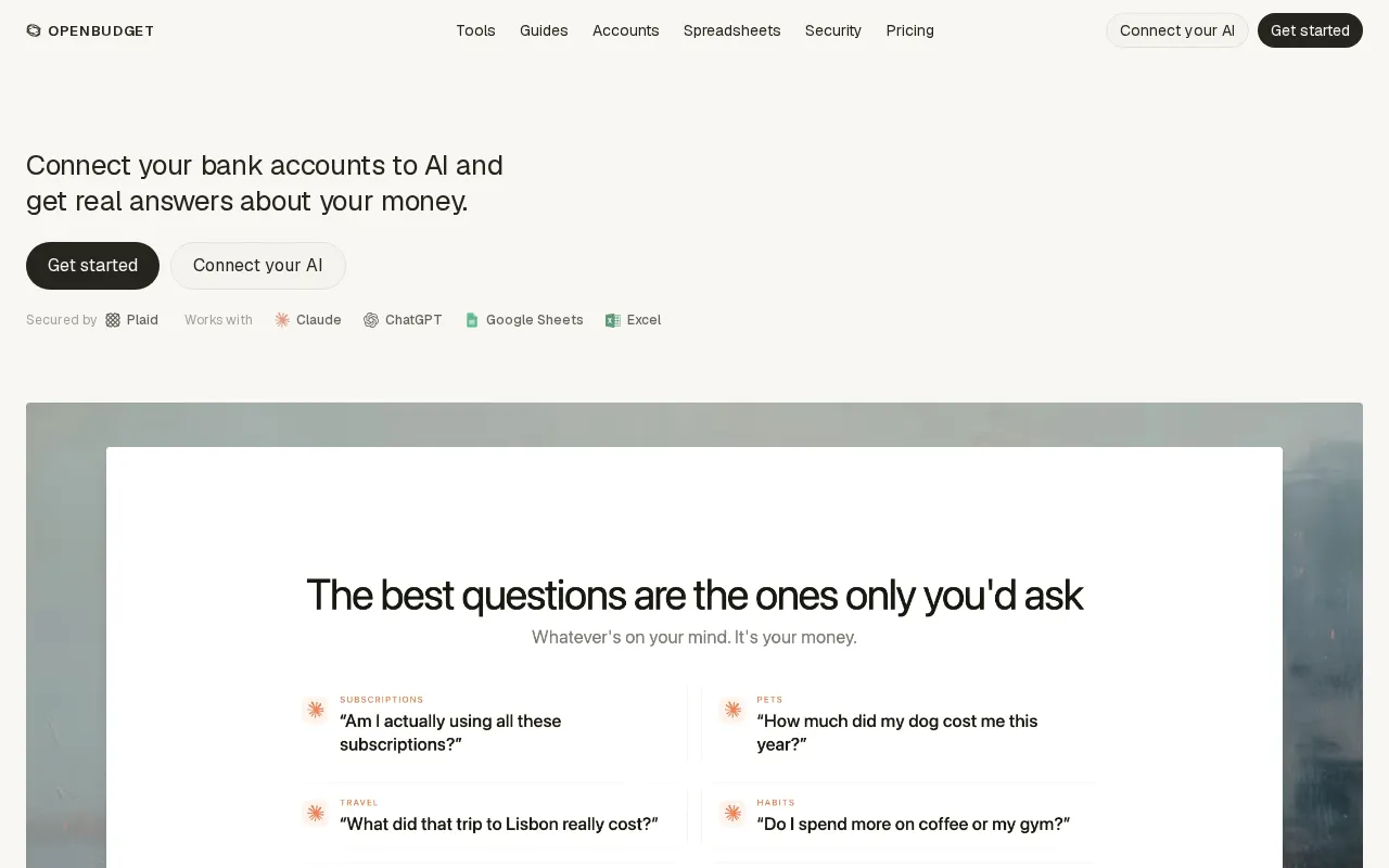 OpenBudget — preview screenshot