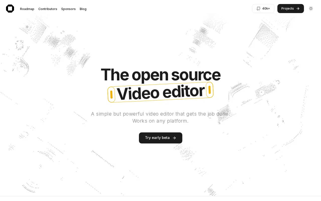 OpenCut — preview screenshot
