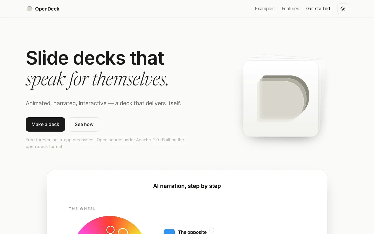 OpenDeck — preview screenshot