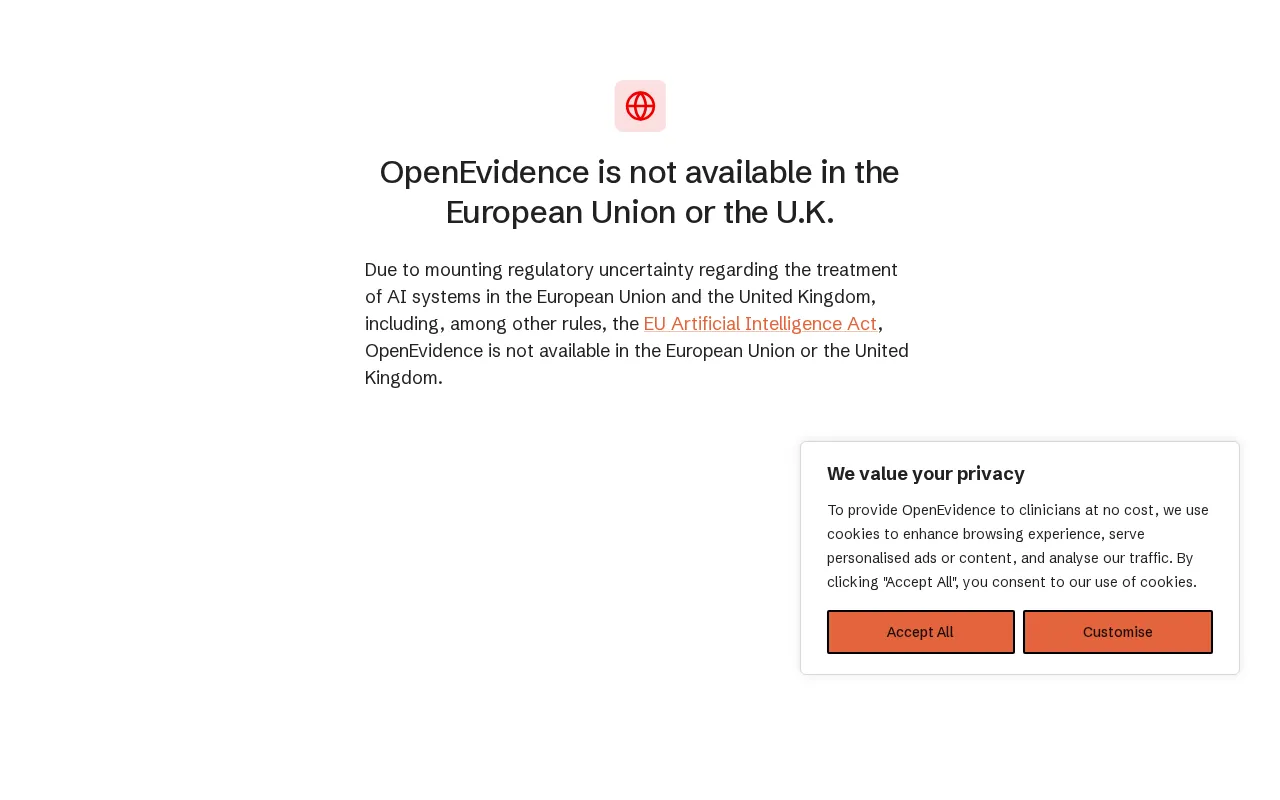 OpenEvidence AI — preview screenshot