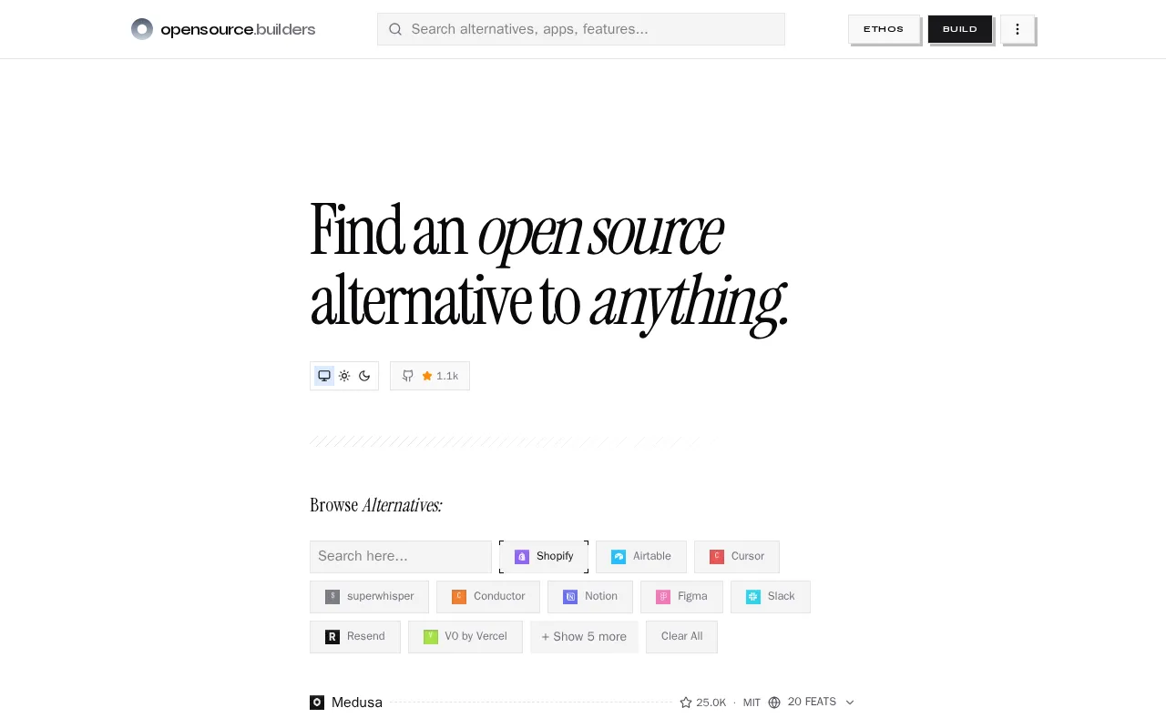 opensource.builders — preview screenshot