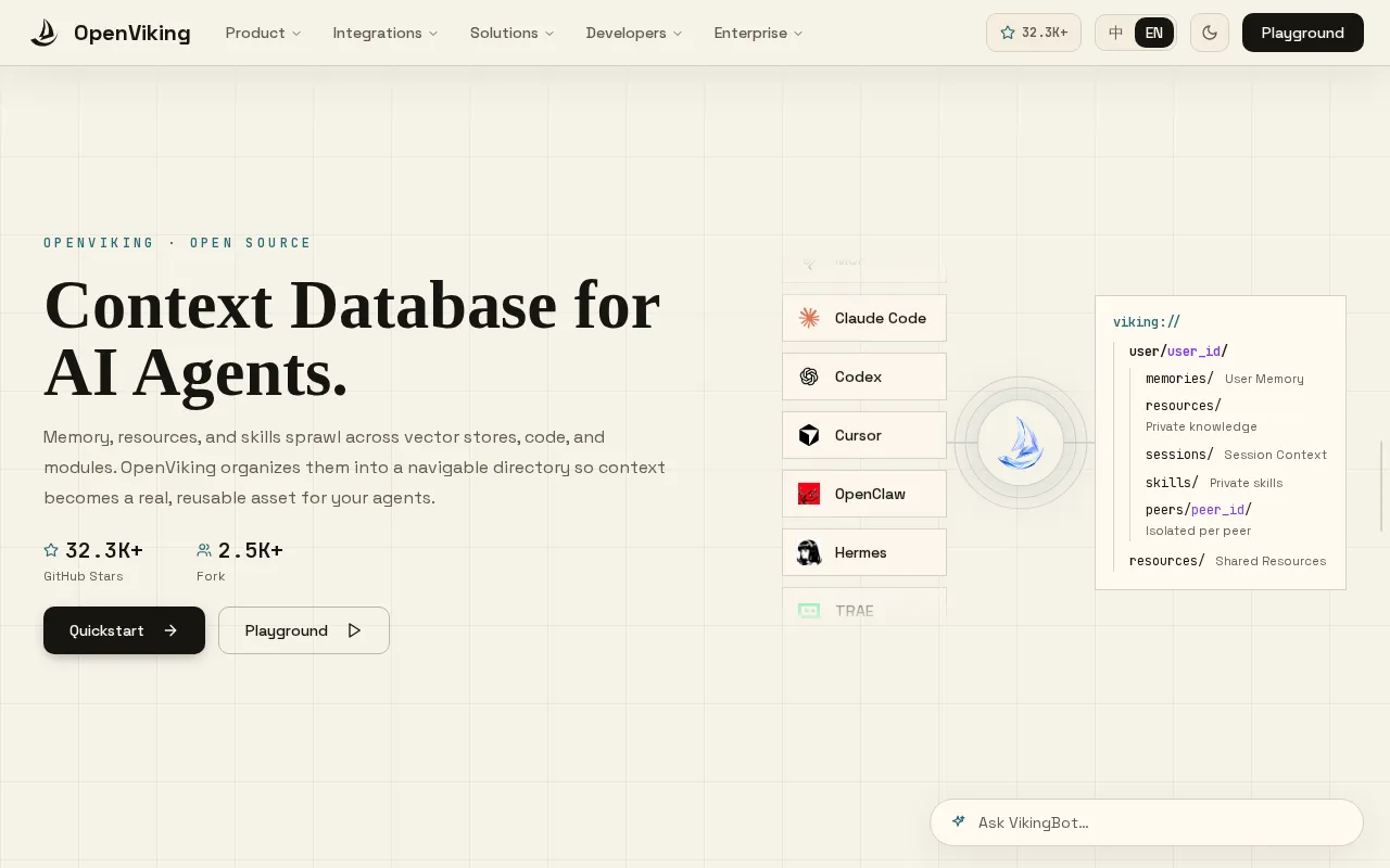 OpenViking AI — preview screenshot