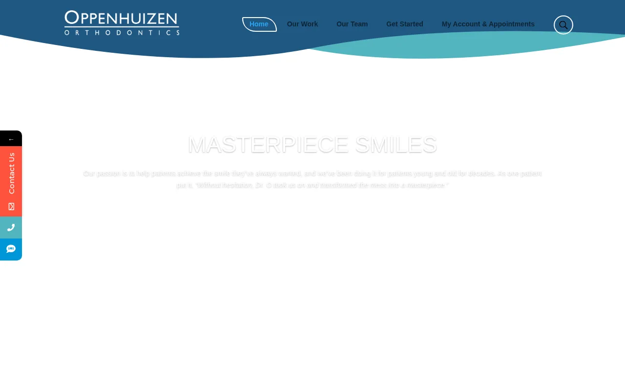 Oppenhuizen Orthodontics — preview screenshot