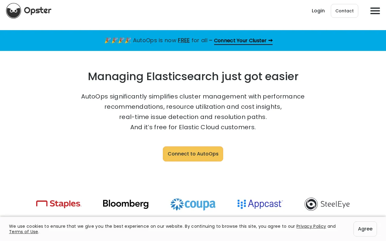 Opster — preview screenshot
