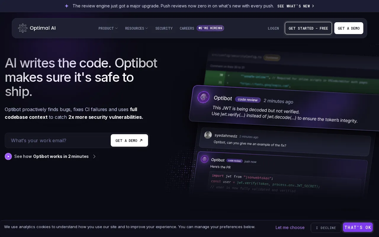 Optibot — preview screenshot