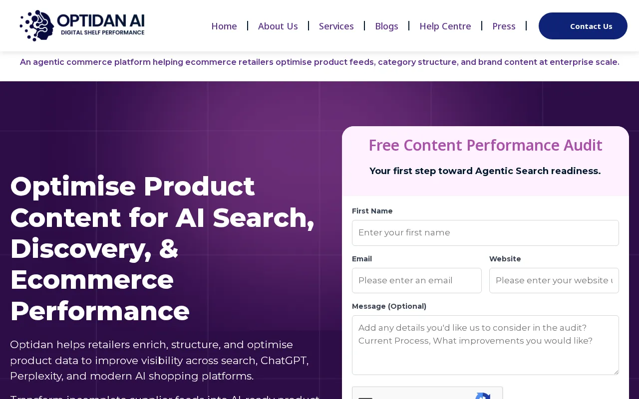 Optidan AI — preview screenshot