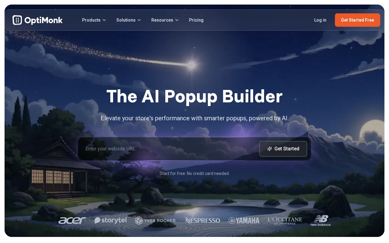 OptiMonk — preview screenshot