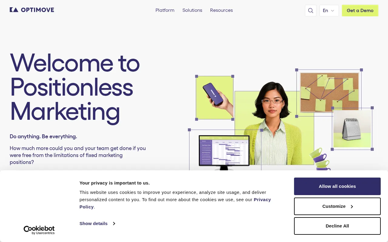 Optimove — preview screenshot